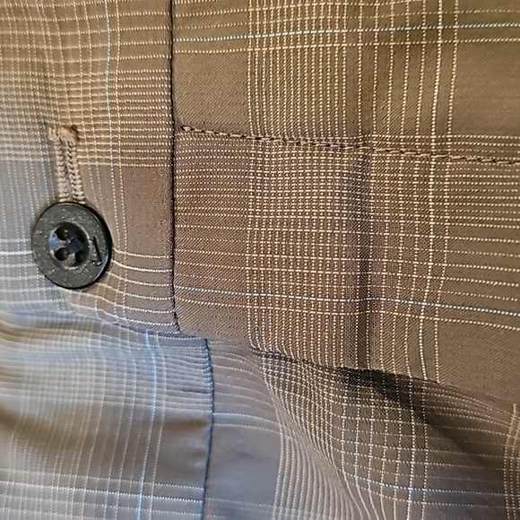 NikeGolf Mens Shorts Mens Plaid 11" Inseam Flat Front Fit-Dri - Picture 3 of 6